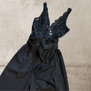 Fashion Nova | Hotel Bar Paperbag Waist Jumpsuit